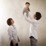 ハーフバースデーファミリーフォト